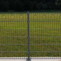 Schmuckzaun Kassel Komplettset 6/5/6 Anthrazitgrau RAL7016