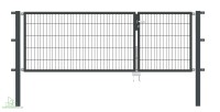 Gartentor Flex 6, 2-flg., Breite 3000 mm (1000/2000mm)