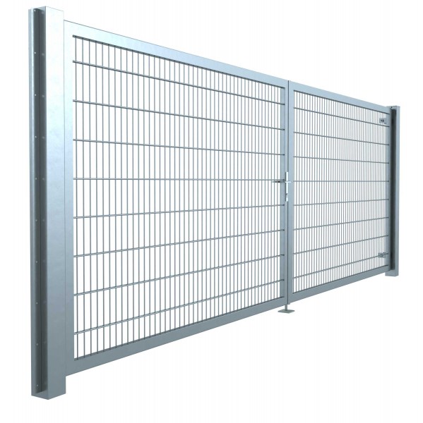 Gartentor "Universal" 2-flg., Breite 5000 mm