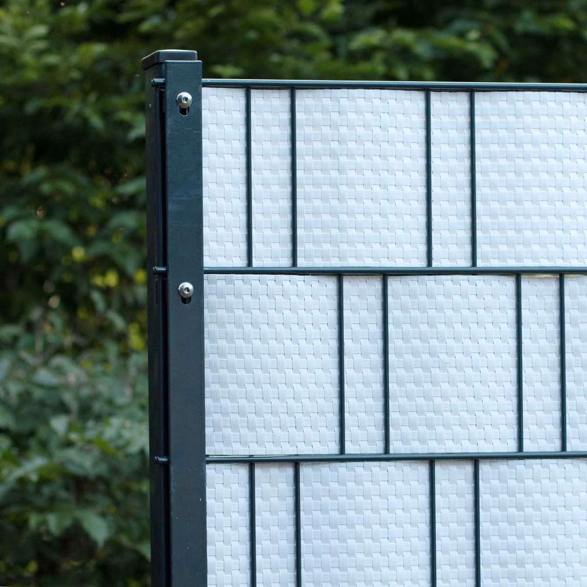 Rattan Sichtschutz, Streifen Zuschnitt Gartenzaun24
