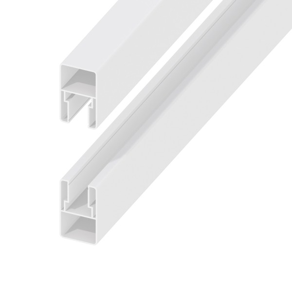 SYSTEM Senkrecht-Adapter-Set Weiß