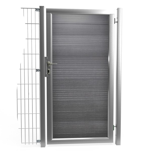 OptiGuard WPC, Füllung in Anthrazit, Breite 1000mm