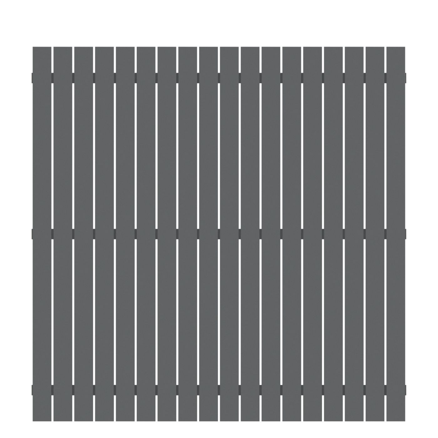 Alu-Zaun Squadra Anthrazit 180x180cm
