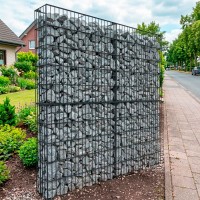 ZKO Modulgabione MG25 (8/6/8) Komplettset Anthrazitgrau