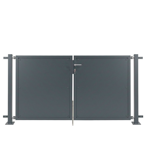 Gartentor FlexPro, 2-flg., Breite 2500 mm
